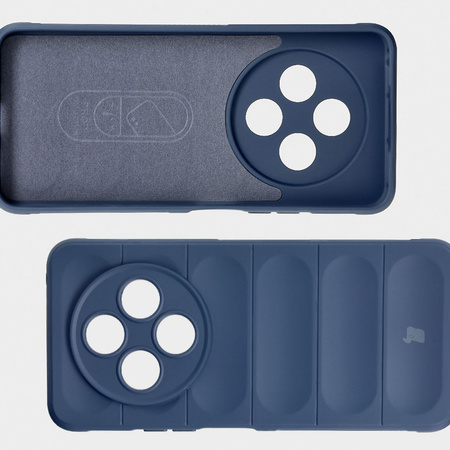 Pancerne etui Bizon Case Tur do Xiaomi Redmi 14C 4G / POCO C75, granatowe