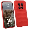 Pancerne etui Bizon Case Tur do Xiaomi Redmi Note 15 Pro 5G, czerwone