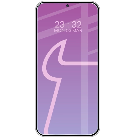 Elastyczne szkło hybrydowe Bizon Glass Mule do Galaxy S25