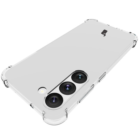 Etui + 2x szkło + obiektyw Bizon Case Clear Pack do Galaxy S23, przezroczyste