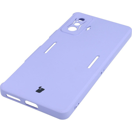 Etui Bizon Case Silicone do Xiaomi Poco F4 GT, jasnofioletowe