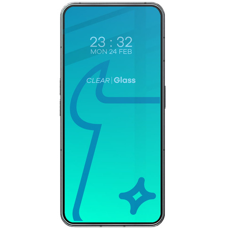 3x Szkło + szybka na aparat BIZON Clear 2 Pack do Nothing Phone 2