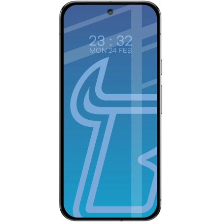 Szkło hartowane Bizon Glass Edge 2 do Google Pixel 9 Pro XL, czarna ramka