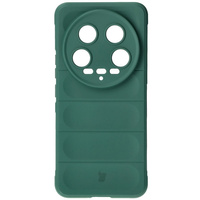 Etui Bizon Case Tur do Xiaomi 14 Ultra, ciemnozielone