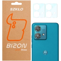 Szkło na aparat Bizon Glass Lens do Motorola Edge 40 Neo, 2 sztuki