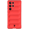 Pancerne etui Bizon Case Tur do Galaxy S23 Ultra, czerwone