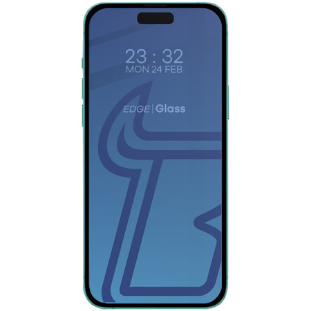 2x Szkło + szybka na aparat BIZON Edge 2 Pack do iPhone 15 Pro