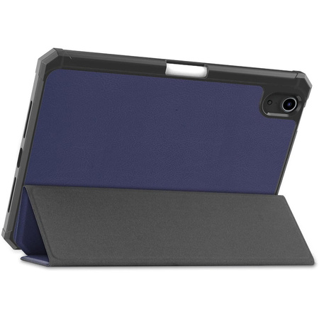 Etui Bizon Case Tab Lizard do iPad Mini 7 2024 / iPad Mini 6 2021, granatowe