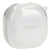 Etui Bizon Case Headphone Clear do Galaxy Buds Live / Pro / Buds2 / Buds2 Pro / Buds FE, przezroczysto-brokatowe