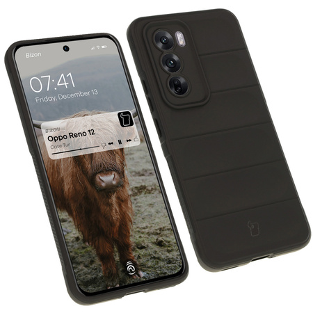 Pancerne etui Bizon Case Tur do Oppo Reno 12, czarne