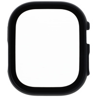 Etui Bizon Case+Glass do Apple Watch Ultra 49mm, czarne