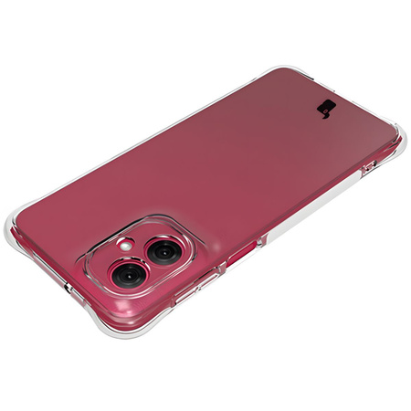 Elastyczne etui Bizon Case Salpa do Motorola Moto G55 5G, przezroczyste