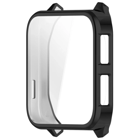Etui z osłoną ekranu Bizon Case Watch Felipe do Garmin Venu X1, czarne