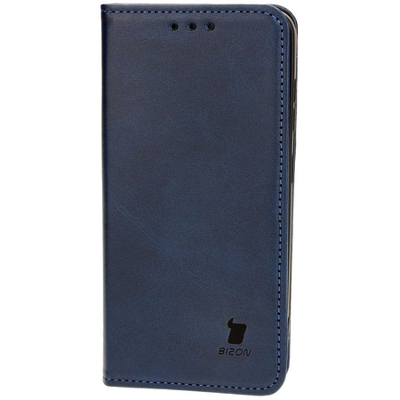 Etui z klapką Bizon Case Pocket Pro do Galaxy S24, granatowe