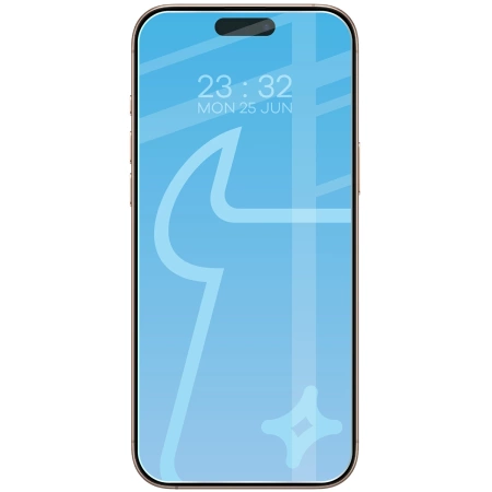 Szkło hartowane Bizon Glass Clear Duo do iPhone 16 Pro Max, 2 sztuki