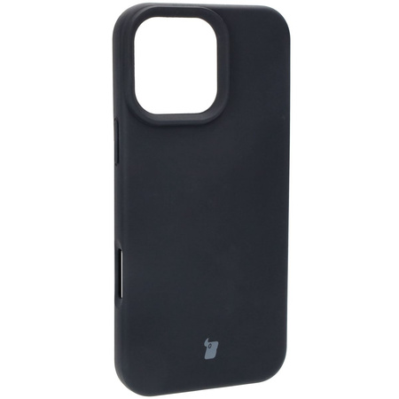 Silikonowe etui Bizon Soft Case do iPhone 16 Pro Max, czarne