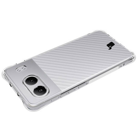 Etui + 2x szkło Bizon Case Clear Pack do OnePlus Nord 4, przezroczyste