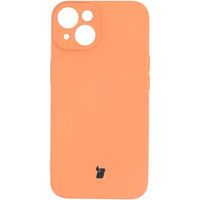 Etui Bizon Case Silicone do iPhone 14, pomarańczowe