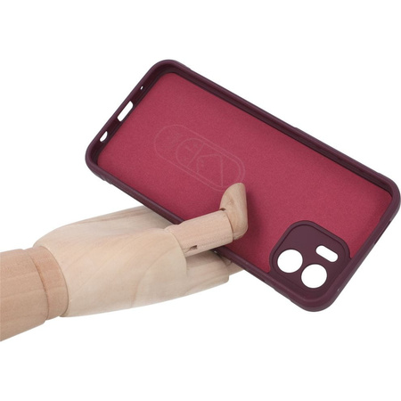 Pancerne etui Bizon Case Tur do Xiaomi Redmi A1, burgundowe