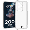 Elastyczne etui Bizon Case Salpa do Honor 200 Lite, przezroczyste