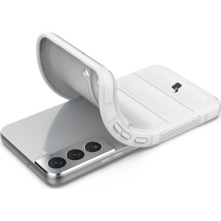 Pancerne etui Bizon Case Tur do Galaxy S22 Plus, białe