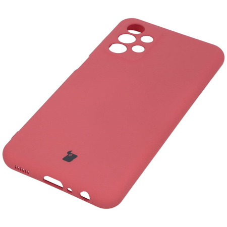 Etui Bizon Case Silicone do Galaxy A23 5G / 4G, brudny róż
