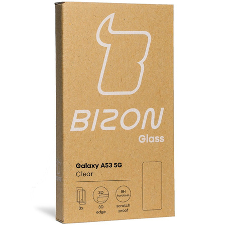 3x Szkło hartowane + szybka na aparat Bizon Glass Clear Pack do Galaxy A53