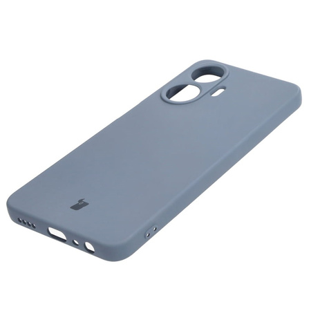 Etui Bizon Case Silicone do Realme C55, szare