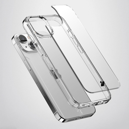 Etui Bizon Case Halo do iPhone 15, przezroczyste