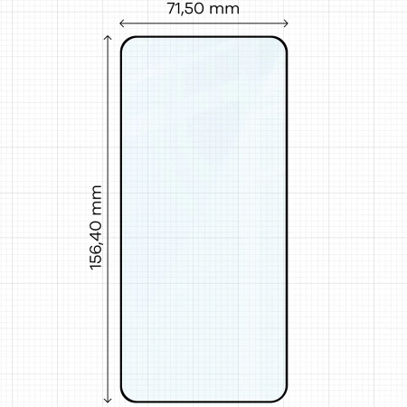 Szkło hartowane Bizon Glass Edge Duo do Xiaomi 14T, czarna ramka, 2 sztuki