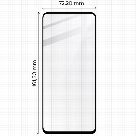 Szkło hartowane Bizon Glass Edge 2 do Realme C67 4G
