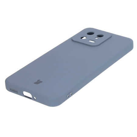 Etui Bizon Case Silicone Sq do Xiaomi 13, szare