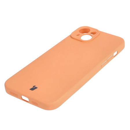 Etui Bizon Case Silicone do Apple iPhone 15 Plus, pomarańczowe