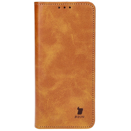 Etui z klapką Bizon Case Pocket Pro do Google Pixel 9 Pro XL, brązowe