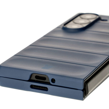 Pancerne etui Bizon Case Tur do Galaxy Z Fold6, granatowe