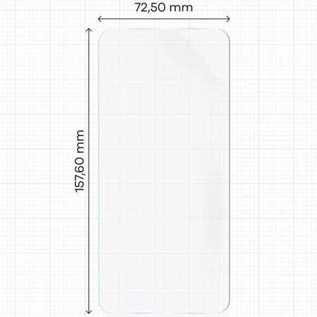 Folia hydrożelowa na ekran Bizon Glass Hydrogel Front Duo do Xiaomi POCO F7, 2 sztuki