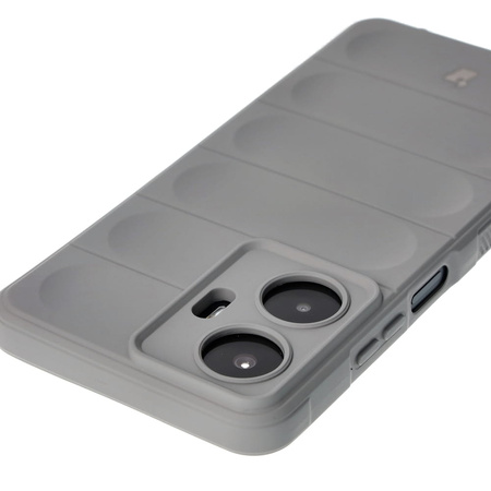 Pancerne etui Bizon Case Tur do Realme C55, jasnoszare