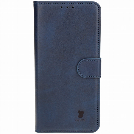 Etui z klapką Bizon Case Pocket do Motorola Edge 40 Neo, granatowe