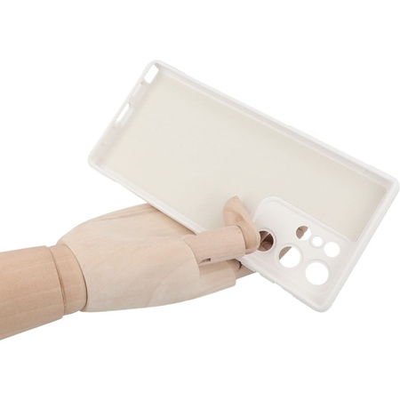 Pancerne etui Bizon Case Tur do Galaxy S22 Ultra, białe