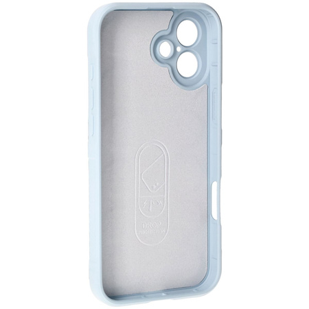 Pancerne etui Bizon Case Tur do iPhone 16 Plus, jasnoniebieskie