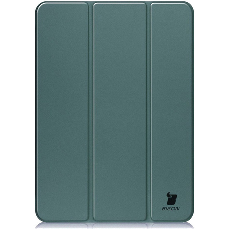 Etui Bizon Case Tab Clear Matt do Lenovo Tab M11 1 gen., ciemnozielone