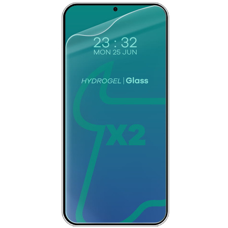Folia hydrożelowa na tył i przód Bizon Glass Hydrogel Pack do Galaxy S24 Plus