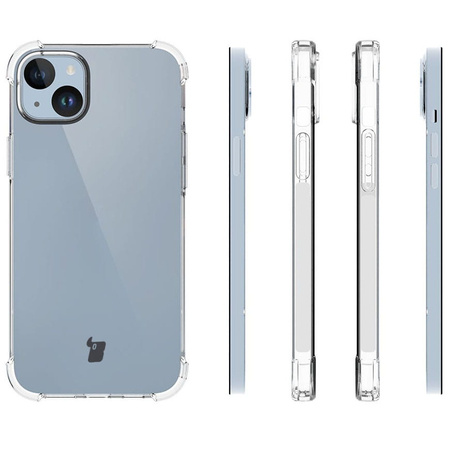 Etui Bizon Case Clear Pack do iPhone 15 Plus, przezroczyste