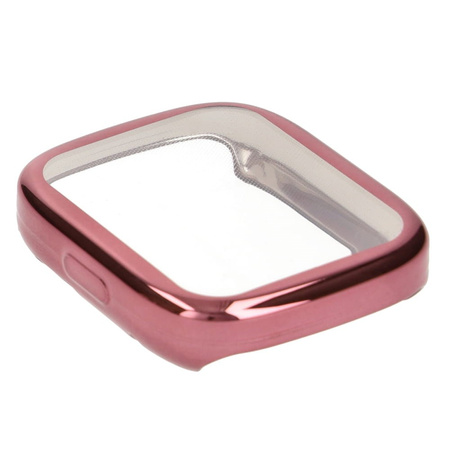 Etui Bizon Case Watch Felipe do Xiaomi Redmi Watch 3, różowe