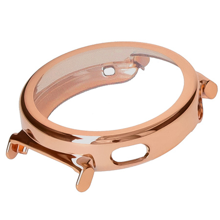 Etui Bizon Case Watch Felipe do Huawei Watch GT 5 41 mm, różowozłote