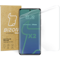 Folia hydrożelowa na ekran Bizon Glass Hydrogel Front Duo do Xiaomi 11T / 11T Pro, 2 sztuki