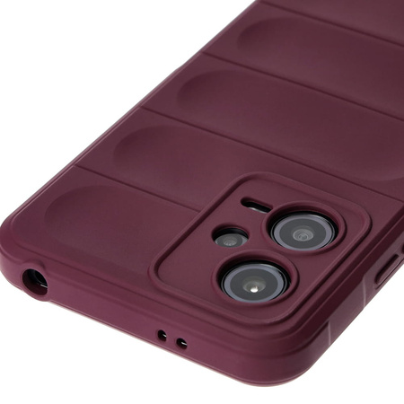 Pancerne etui Bizon Case Tur do Xiaomi Poco X5, ciemnofioletowe