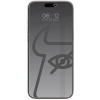 Prywatyzujące szkło hartowane Bizon Glass Clear Shadow do iPhone 16 Pro Max, przyciemniane