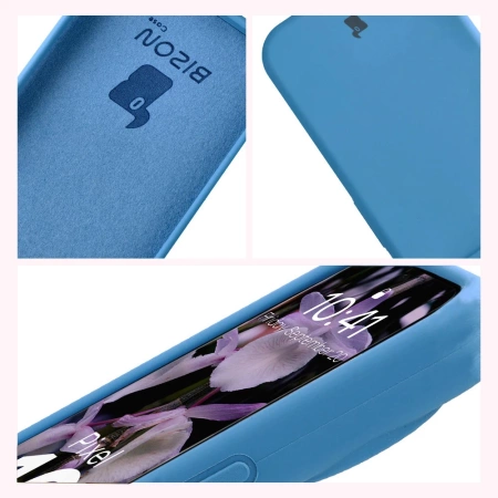 Silikonowe etui Bizon Soft Case do Google Pixel 10 / 10 Pro, niebieskie