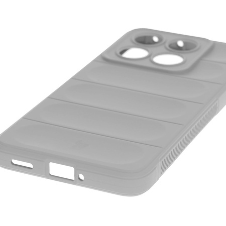 Pancerne etui Bizon Case Tur do Xiaomi 14T, jasnoszare